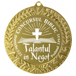 Medalii mici personalizate, Talantul in Negot